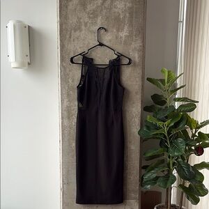 Dynamite Black Dress with Lace details